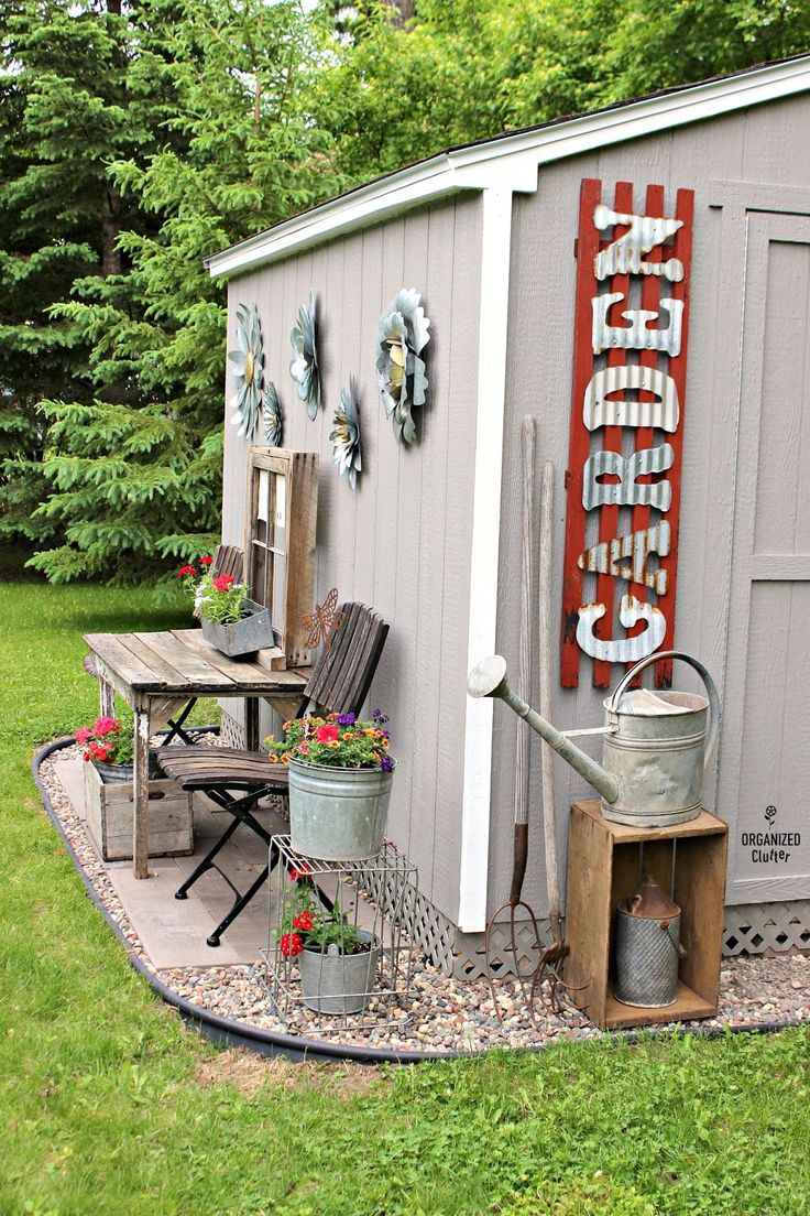 Charming Backyard Garden Shed Decorating Ideas to Inspire Your Creative Space Charming Backyard Garden Shed Decorating Ideas to Inspire Your Creative Space